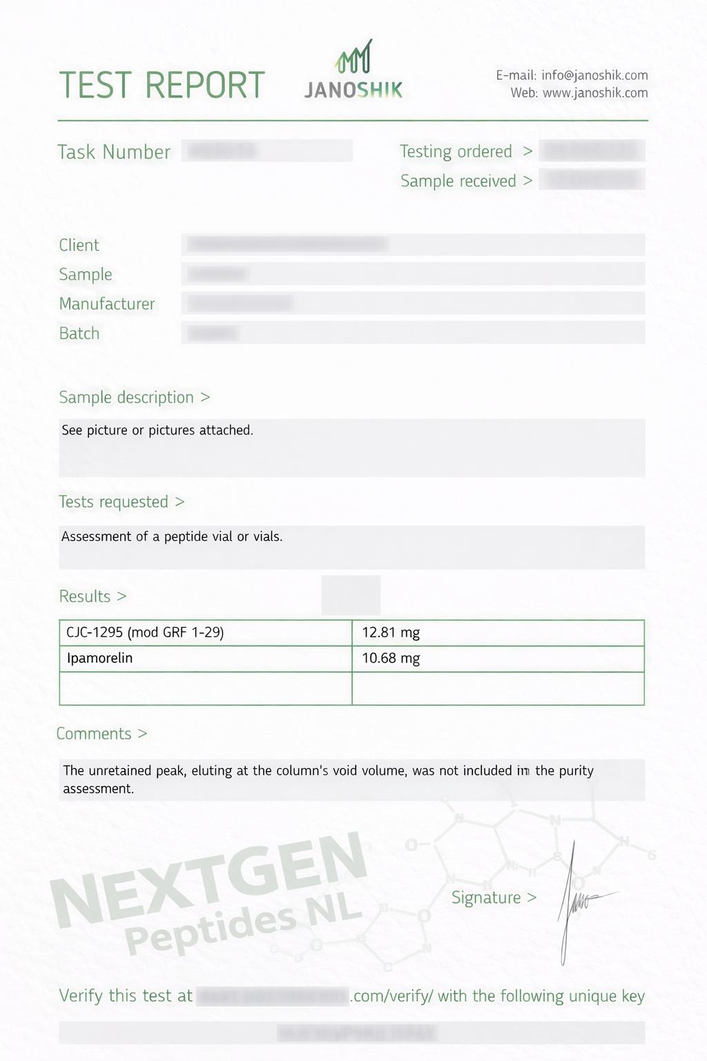 Cjc1295 + ipamorelin